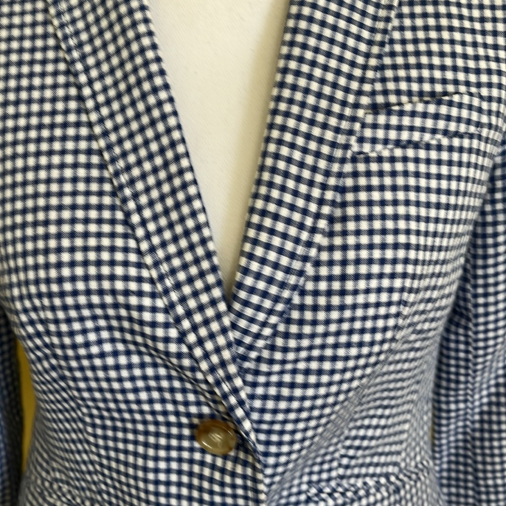 Talbots Checked Jacket Size 2p - image 2